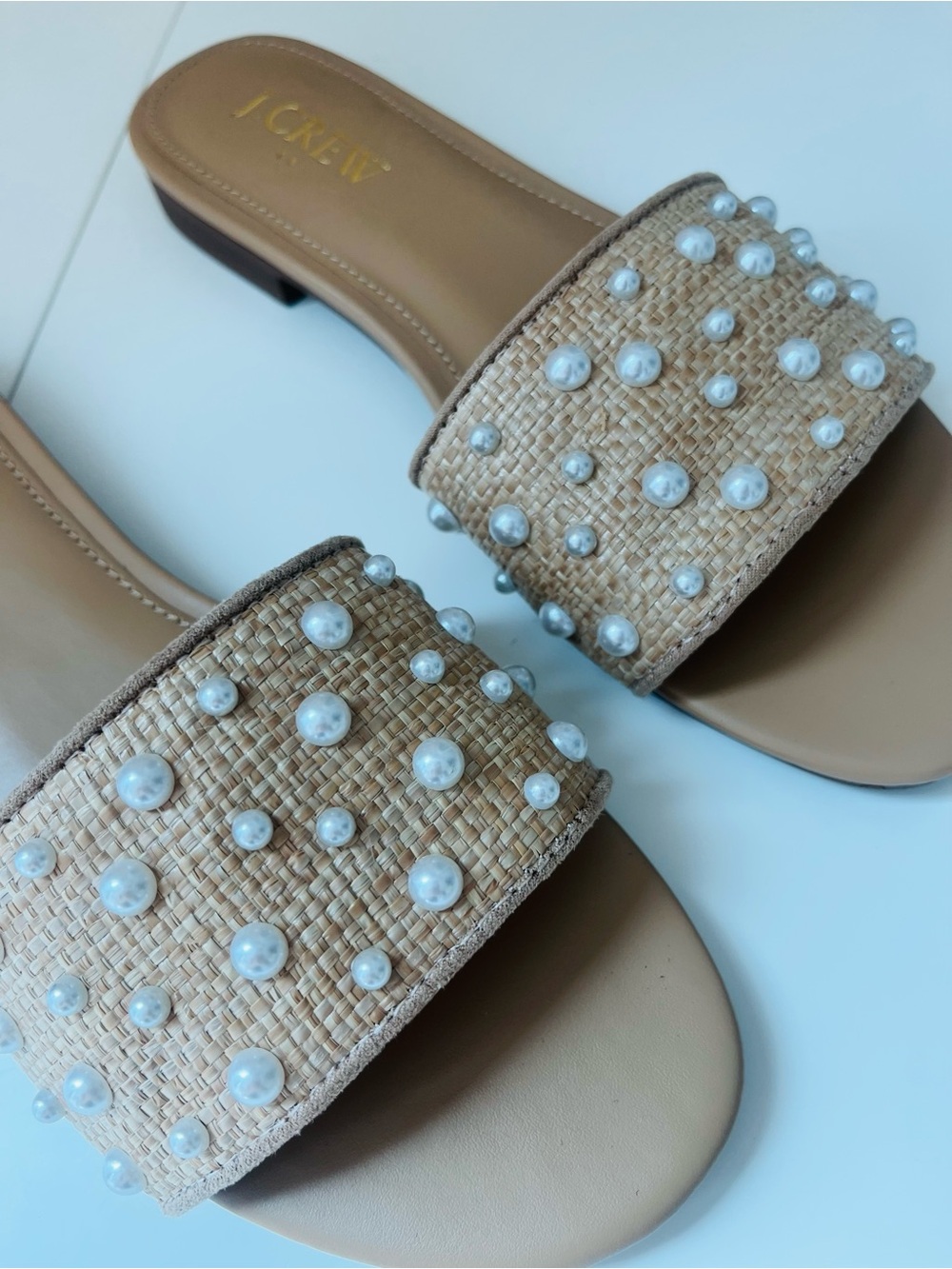 J. Crew Factory Pearl Slides - Picture 3 of 7